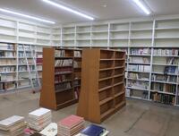 書架を運び出した後の様子