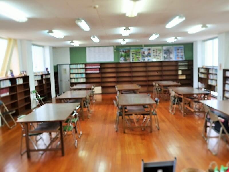 整備支援前の図書館の様子